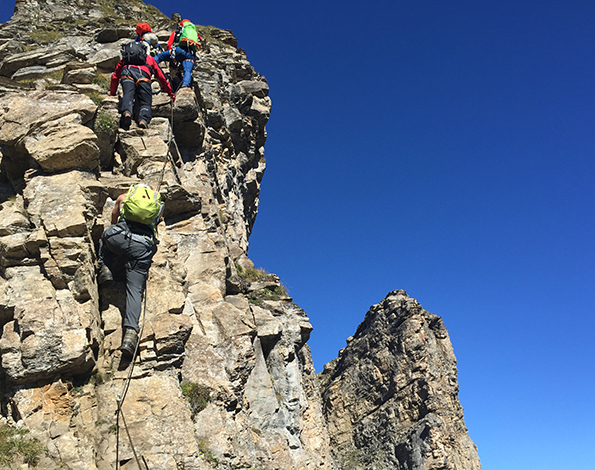 Klettersteig Graustock